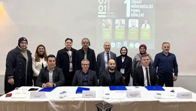 Ziraat mühendisleri SUBÜ öğrencileriyle buluştu