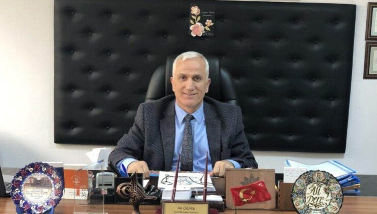 İlçe Milli Eğitim Müdürü Ali Dere’den yarıyıl tatili mesajı