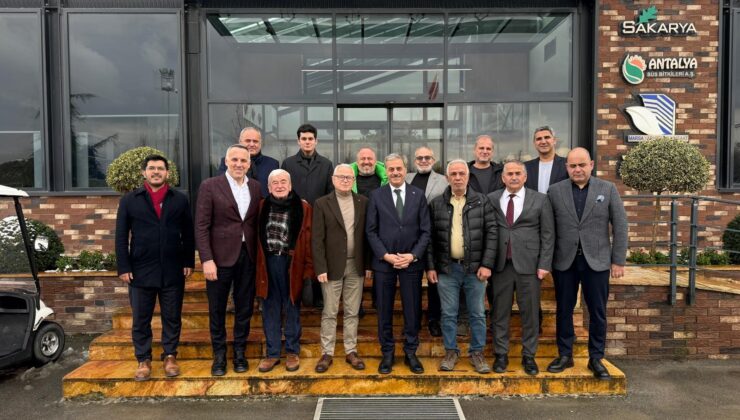 İl Başkanı Tever ve Başkan Alemdar’dan ilçemizde firmalara ziyaret