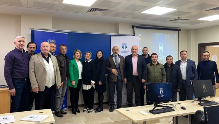 SUBÜ birimlerine Sıfır Atık Belgeleri takdim edildi