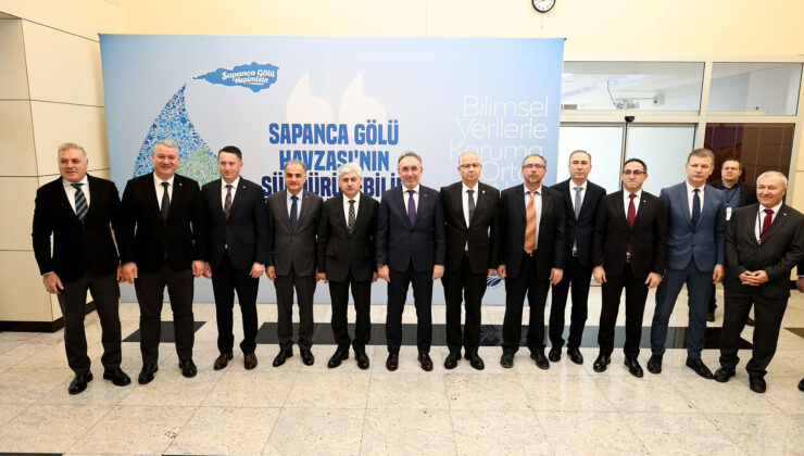 Sapanca Gölü’nün geleceğine dair akademik çalıştay başladı.