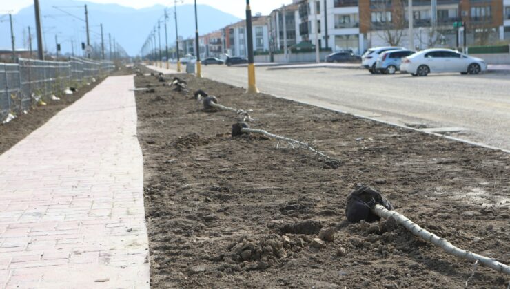 Bilecik Caddesi’nde çalışmalarda sona gelindi.