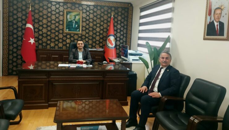 İlçe Kaymakamı Ahmat Can Pınar’ı ziyaret etti