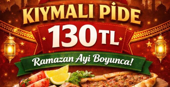 Arifiye’de Ramazan Ayı Boyunca Kıymalı Pidede Şok Kampanya Mahir Usta’da!..