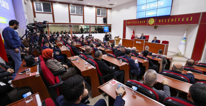 Büyükşehir Mart meclisi 61 gündem maddesi için toplanıyor