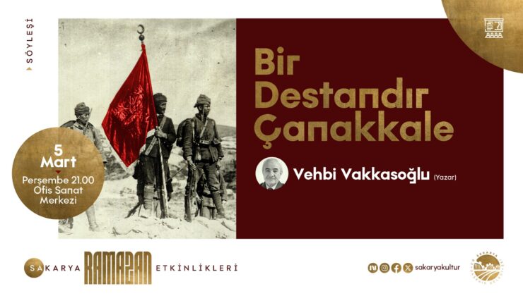 “Bir Destandır Çanakkale” söyleşisi OSM’de