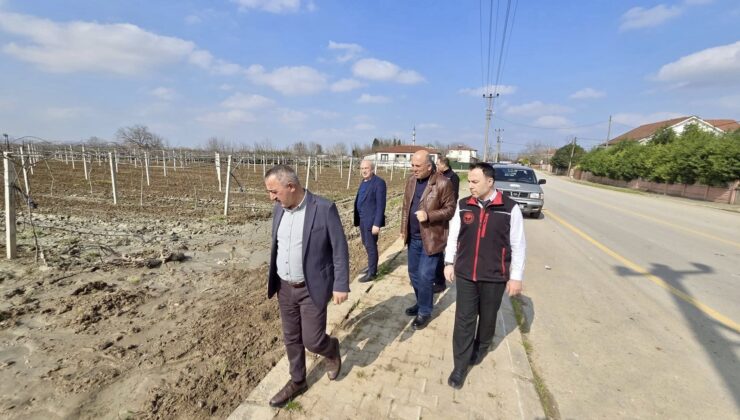Mollaköy’de vatandaşlar ile  buluştular.