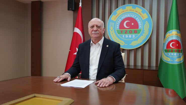 Başkan Şemsi Bayraktar,“Küresel su krizi tarımı ve gıda güvenliğini tehdit ediyor”