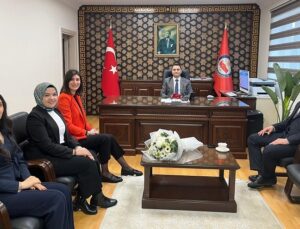 62. Kütüphane Haftası Kapsamında Kaymakam Pınar’a ziyaret