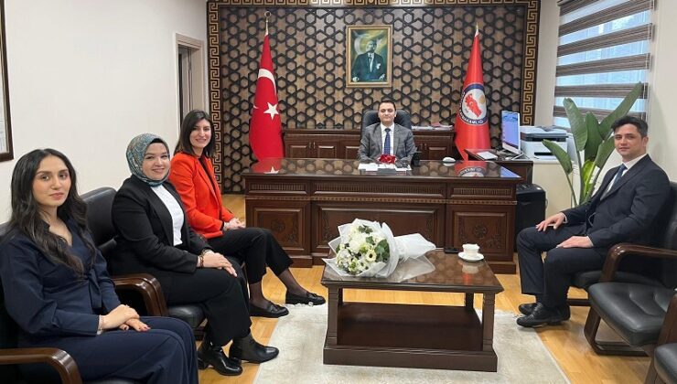 62. Kütüphane Haftası Kapsamında Kaymakam Pınar’a ziyaret