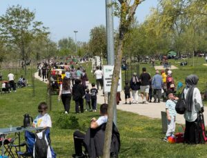 Gölya Tabiat Parkı Hafta Sonu doldu taştı