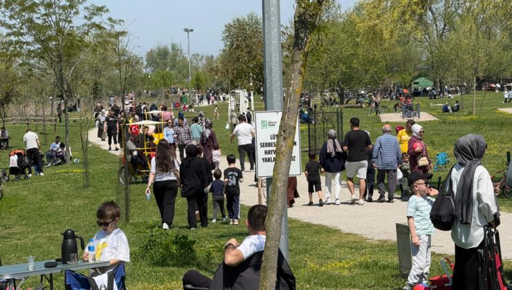 Gölya Tabiat Parkı Hafta Sonu doldu taştı