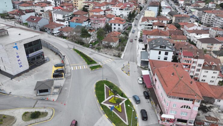 SGK Hattı’ndaki Kışla Caddesi’nde trafik akışı değişti