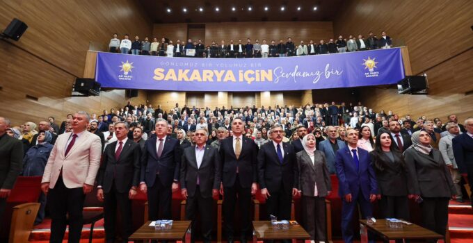 AK Parti Sakarya 78. Genişletilmiş İl Danışma Meclisi Toplantısı  gerçekleşti