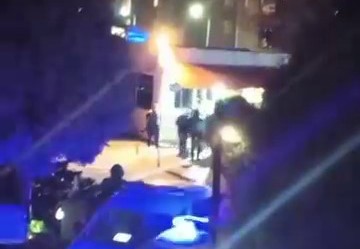 Arifiye’de KYK yurdu çevresinde yüzleri maskeli bir grup korku saçtı!