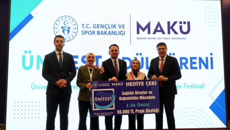 “Harekette Şifa Var!” projesi ödüle layık görüldü