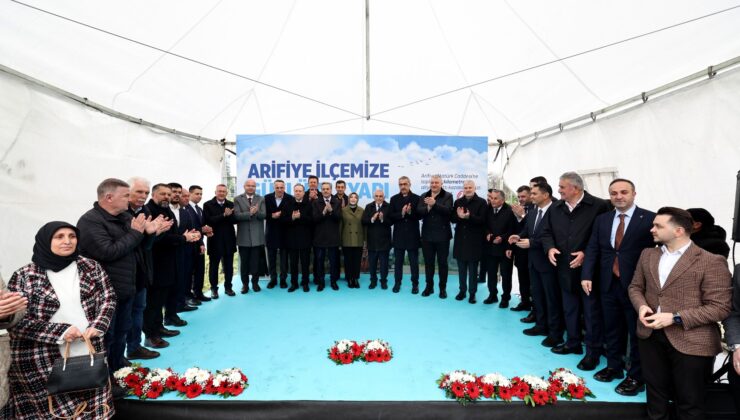 Arifiye’nin altyapısı için tarihi adım atıldı