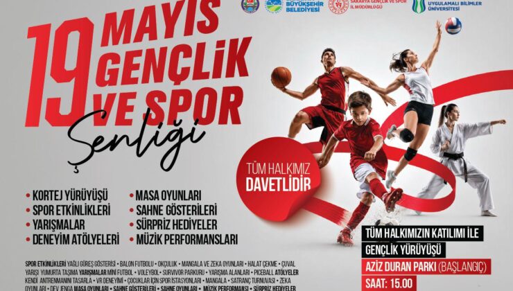 19 Mayıs coşkusu Aziz Duran Parkı’nda