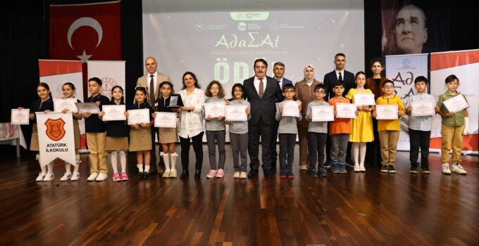 8. ADAMAT Matematik Olimpiyatları’nda Ödüller Sahiplerini Buldu