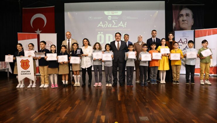 8. ADAMAT Matematik Olimpiyatları’nda Ödüller Sahiplerini Buldu