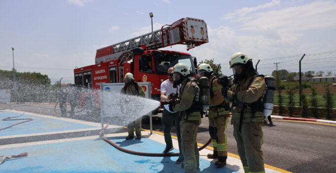 Geleceğin ateş savaşçıları nefes kesti…