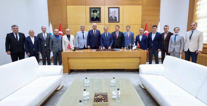 Başkan Alemdar, yeni SESOB yönetimini ağırladı