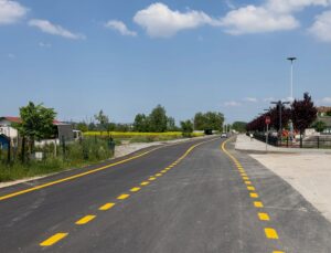 Siteler Caddesinde asfalt yenileme çalışmaları tamamlandı.