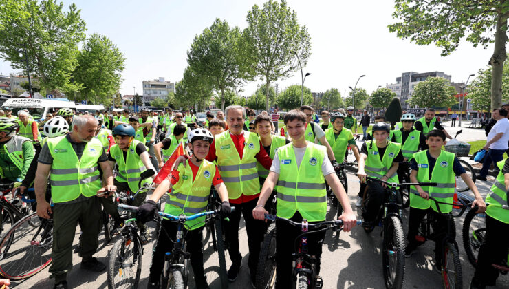 Trafik Haftası’nda pedallar farkındalık için çevrildi