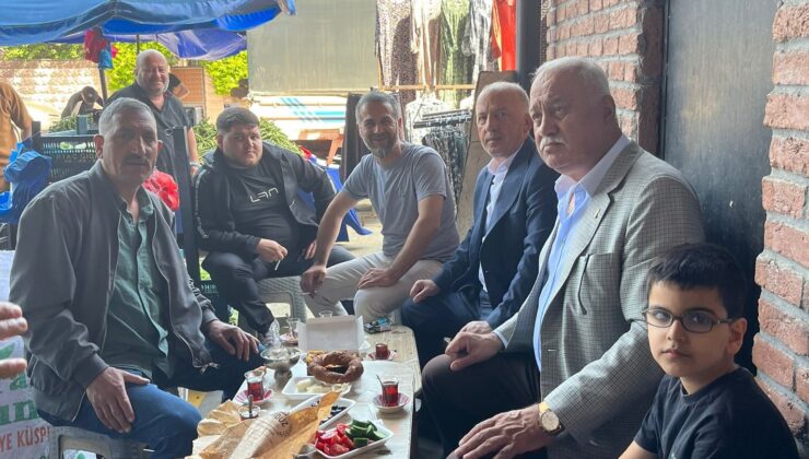 KABACAN ESNAFIN SOFRASINA MİSAFİR OLDU 