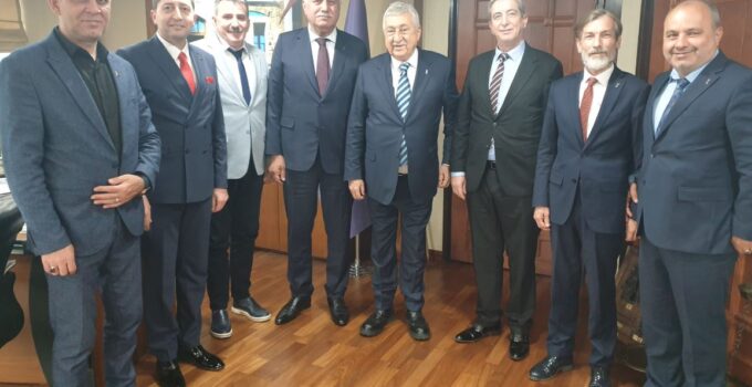 TESK Genel Başkanı Bendevi Palandöken’i ziyaret ettiler