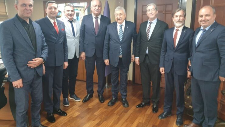 TESK Genel Başkanı Bendevi Palandöken’i ziyaret ettiler