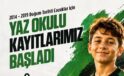 Sakaryaspor Yaz Futbol Okulu kayıtları başladı