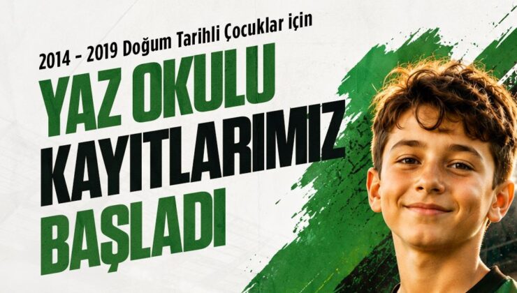 Sakaryaspor Yaz Futbol Okulu kayıtları başladı