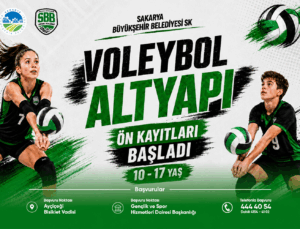 Büyükşehir Voleybol altyapısında yeni dönem kayıtları başladı