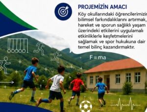 Köy okulları bilim ve sporla buluşacak