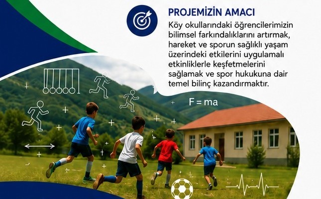 Köy okulları bilim ve sporla buluşacak