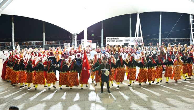 Bayraktepe’de Maarif Halk Dansları Şenliği Büyük Beğeni Topladı