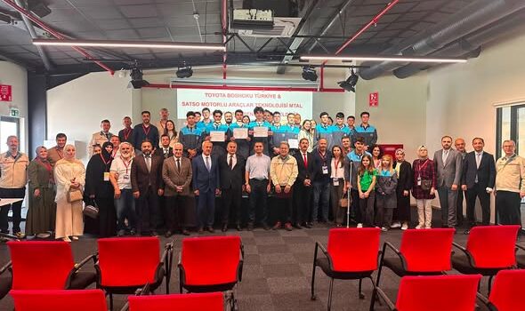 SATSO Motorlu Araçlar Teknolojisi MTAL ile Toyota Boshoku’da Sertifika töreni