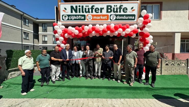 Nilüfer Büfe’nin açılışı gerçekleşti
