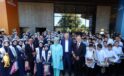 Cumhurbaşkanı Erdoğan icazet alan hafızları Sapanca’da kabul etti.