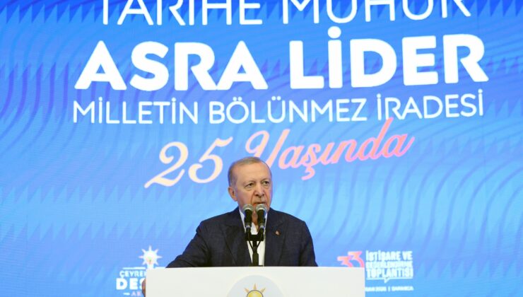 Cumhurbaşkanı Erdoğan, kapanış konuşmasını yaparak Sapanca’dan ayrıldı.