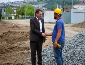 Arifiye’nin 12 kilometrelik dev altyapı projesi hızla ilerliyor