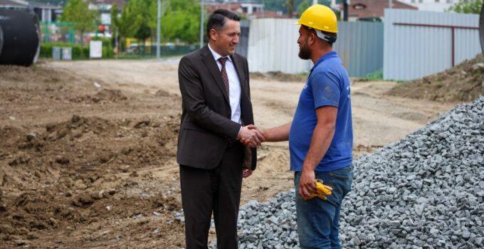 Arifiye’nin 12 kilometrelik dev altyapı projesi hızla ilerliyor