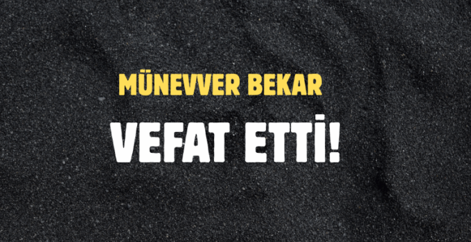 BEKAR AİLESİNİN ACI GÜNÜ!..