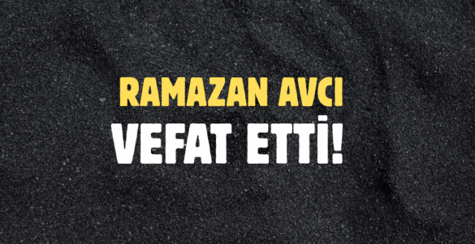 AVCI AİLESİNİN ACI GÜNÜ!..