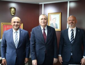 Kılıçaslan ve Sarıoğlu’ndan Balcı’ya ziyaret