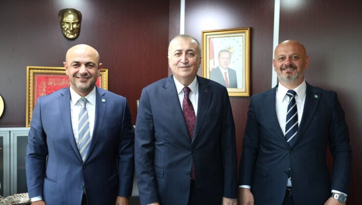 Kılıçaslan ve Sarıoğlu’ndan Balcı’ya ziyaret