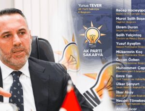 Ak Parti Sakarya’da birim başkanlıklarında görev değişiklikleri