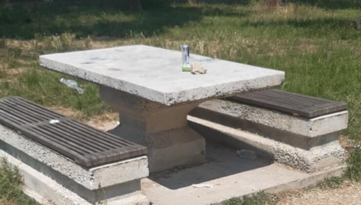 Parklara çöp bırakanlara karşı vatandaştan sert tepki!