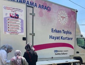 Mobil Kanser Tarama Aracı Arifiye Hanlı Aile Sağlığı Merkezine geliyor